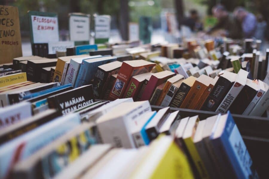 arranged, books, bookshop