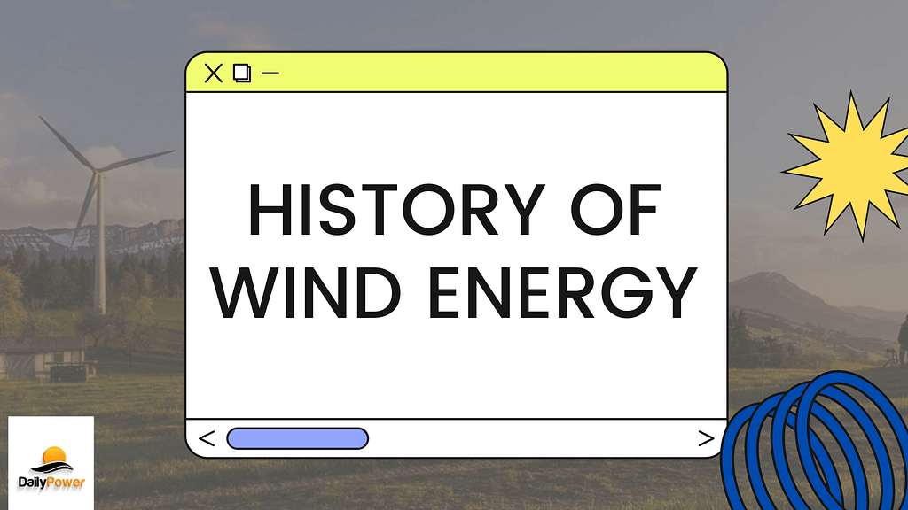 history of wind energy