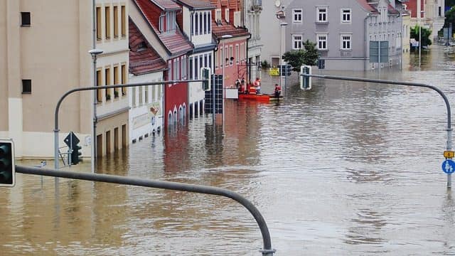 Floods in Europe Climate change